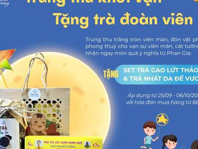 Trung thu khởi vận - Tặng trà đoàn viên