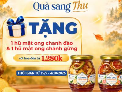 Qùa Sang Thu - Món quà ưu đãi từ Phan Gia