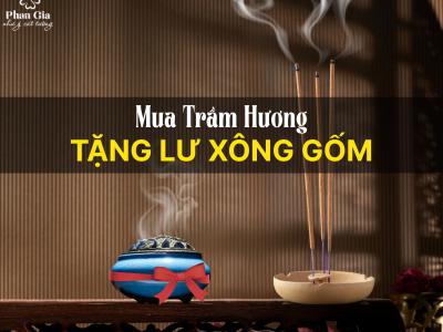 Mua trầm hương - Tặng lư xông gốm dịp Lễ Vu Lan