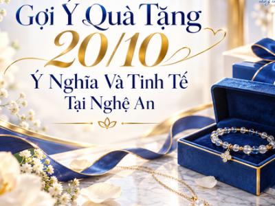 Gợi ý quà tặng 20/10 ý nghĩa và tinh tế tại Nghệ An