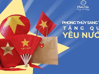 Mua vật lấy may - Nhận quà Yêu Nước