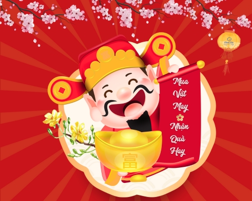 MUA VẬT MAY - NHẬN QUÀ HAY