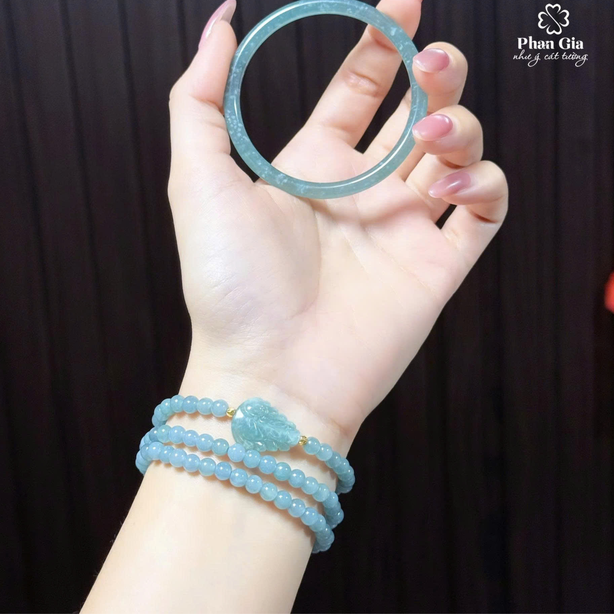 Vòng khối lam ngọc tại Nghệ An