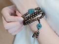  Vòng trầm hương indo 108 hạt mix charm