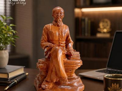  Tượng gỗ Bác Hồ tại Nghệ An